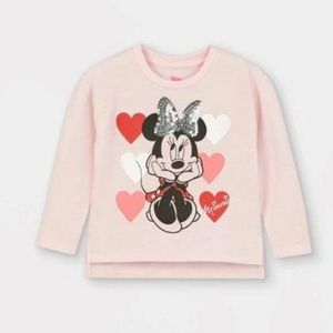 Minnie mouse pink sweater